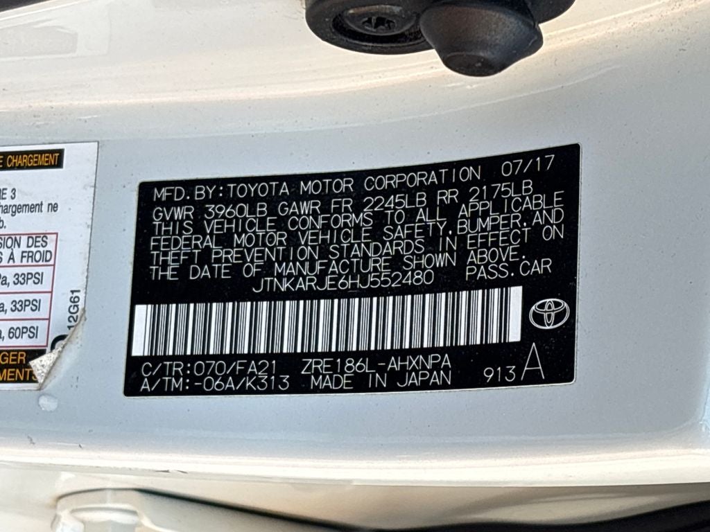 2017 Toyota Corolla iM Base