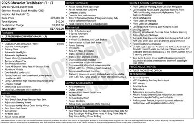2025 Chevrolet Trailblazer LT
