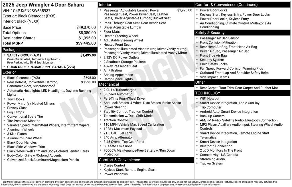2025 Jeep Wrangler Base