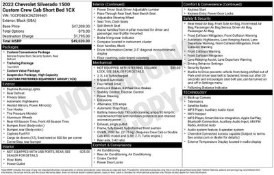 2022 Chevrolet Silverado 1500 Base
