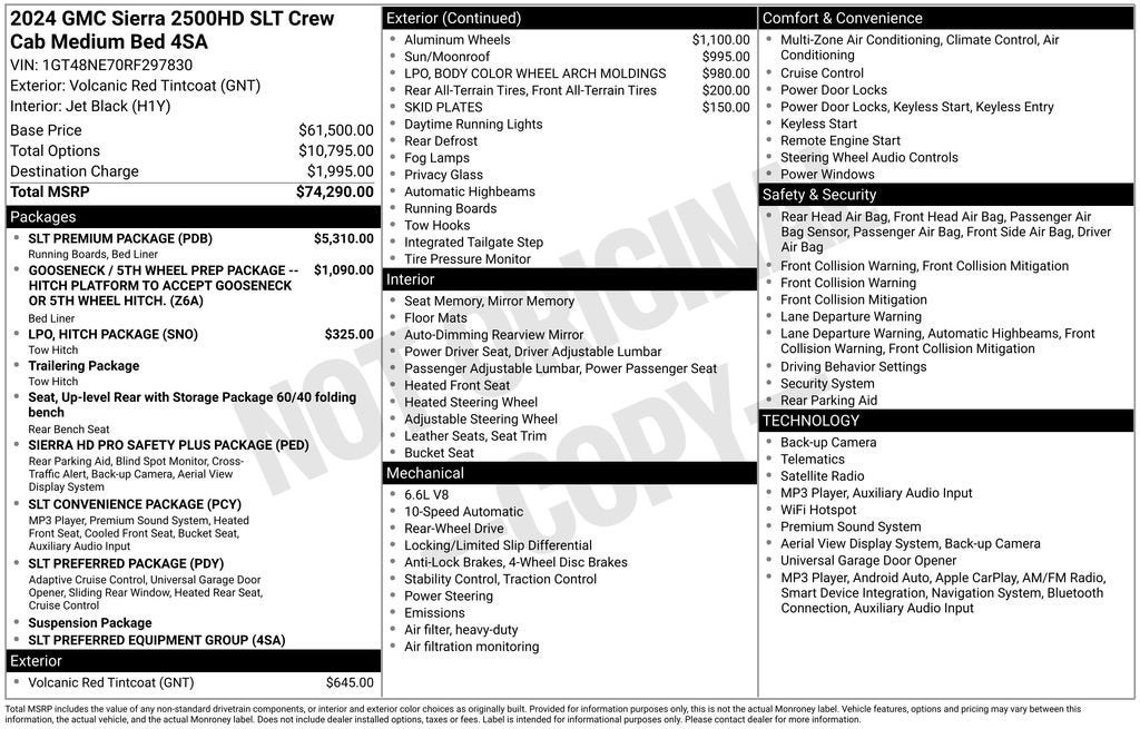 2024 GMC Sierra 2500 HD SLT