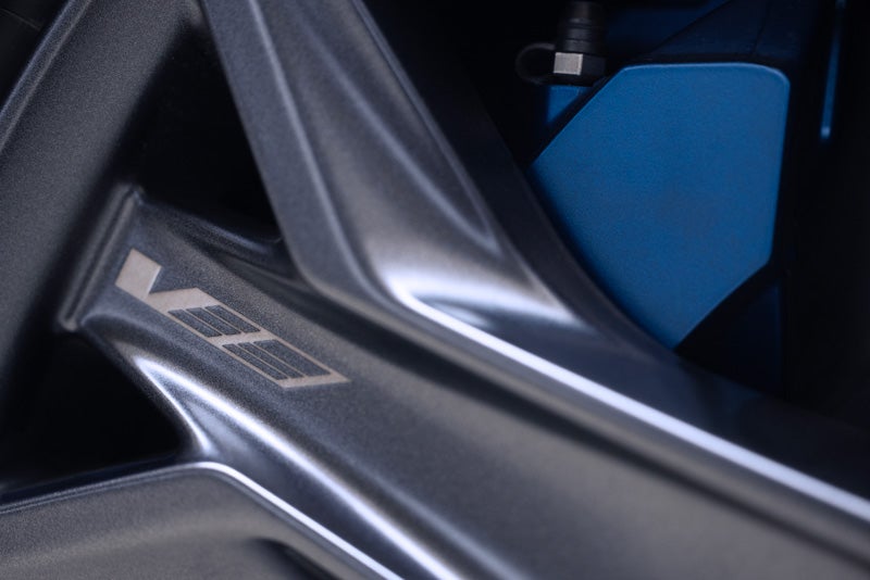 Close-up of the 2026 OPTIQ-V Brembo Performance Front Brakes | Vaden Chevrolet of Hinesville in HINESVILLE GA